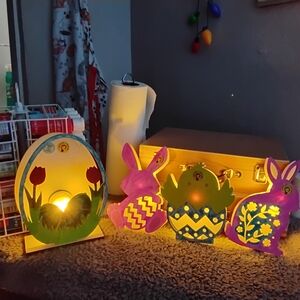 Colorful Easter Themed LED Lights